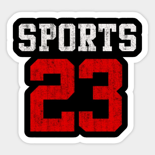 sports 23 basketball Sticker by teemarket